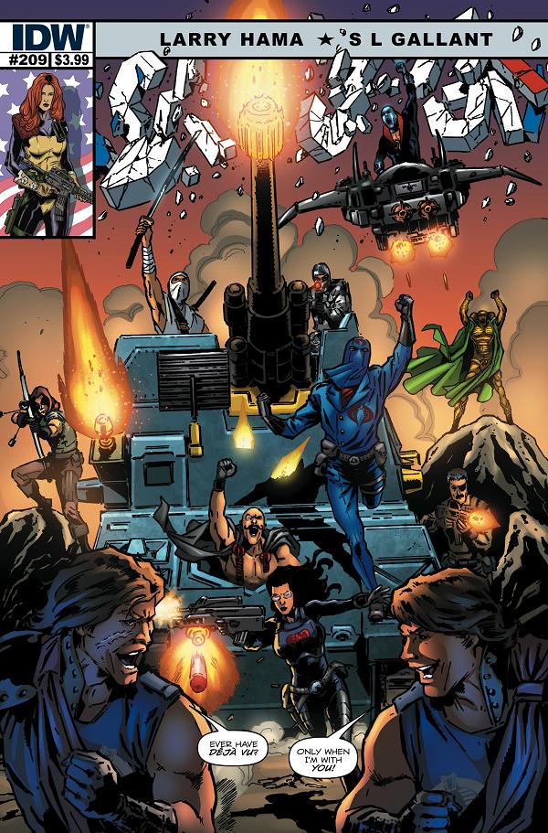G.I. Joe: A Real American Hero #209  cover