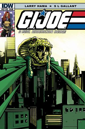 G.I. Joe: A Real American Hero #210 SUBSCRIPTION cover