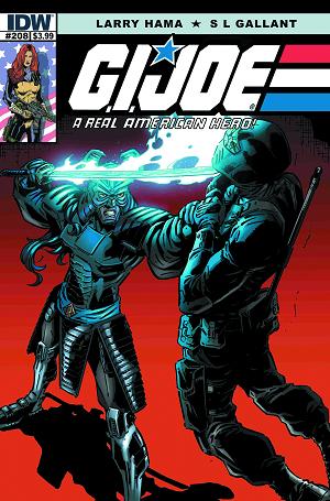 G.I. Joe: A Real American Hero #208  cover