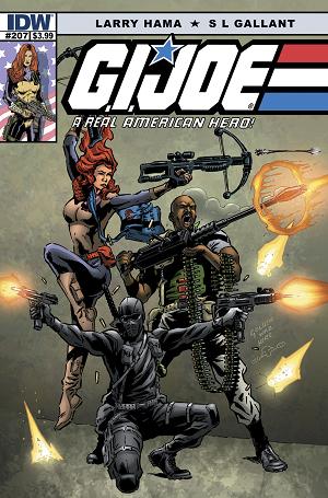 G.I. Joe: A Real American Hero #207  cover