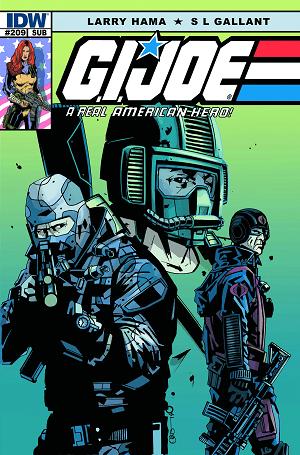 G.I. Joe: A Real American Hero #209 SUBSCRIPTION cover