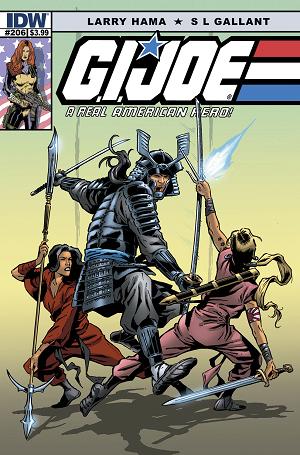 G.I. Joe: A Real American Hero #206  cover
