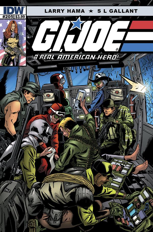 G.I. Joe: A Real American Hero #205  cover