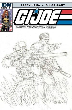G.I. Joe: A Real American Hero #204  cover