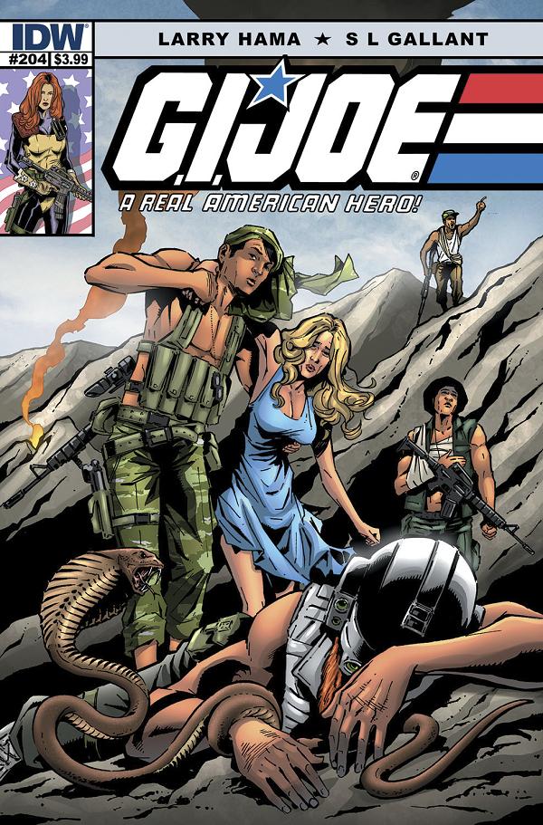 G.I. Joe: A Real American Hero #204  cover