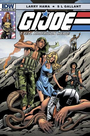 G.I. Joe: A Real American Hero #204  cover