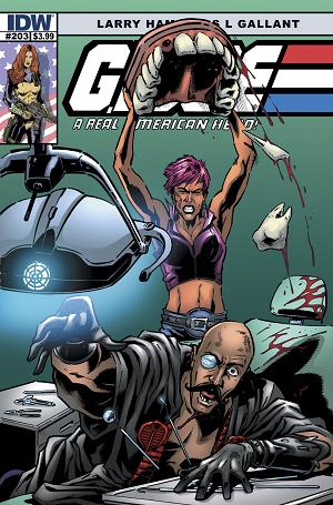 G.I. Joe: A Real American Hero #203  cover