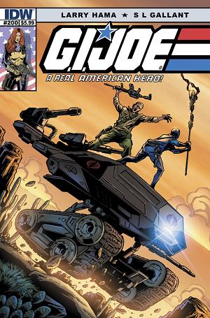 G.I. Joe: A Real American Hero #200 cover