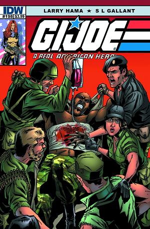 G.I. Joe: A Real American Hero #198 cover