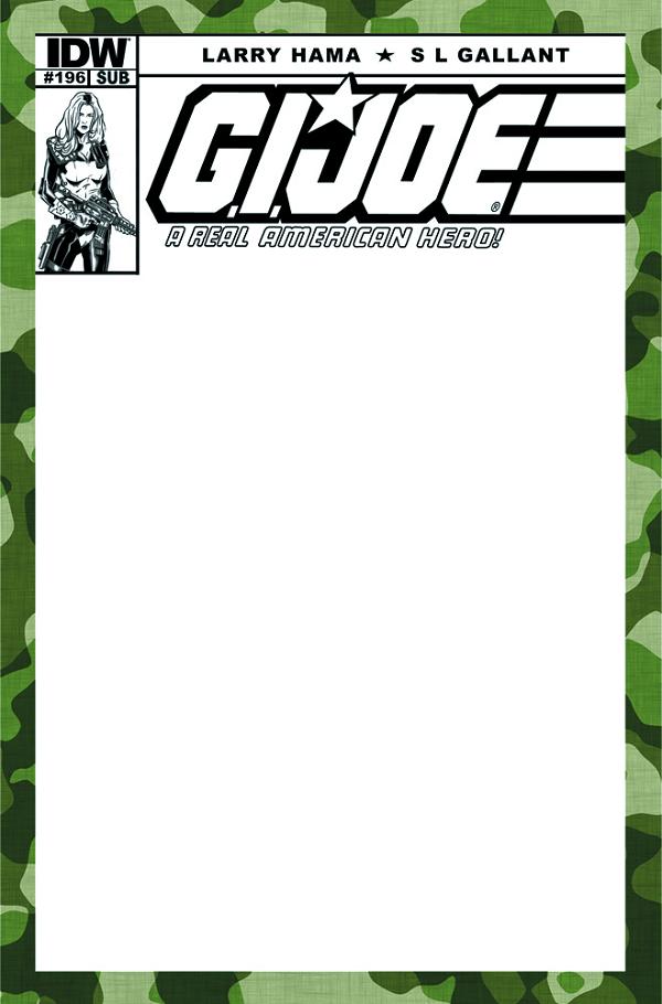 G.I. Joe: A Real American Hero #196 SUBSCRIPTION cover