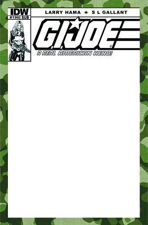 G.I. Joe: A Real American Hero #196 SUBSCRIPTION cover