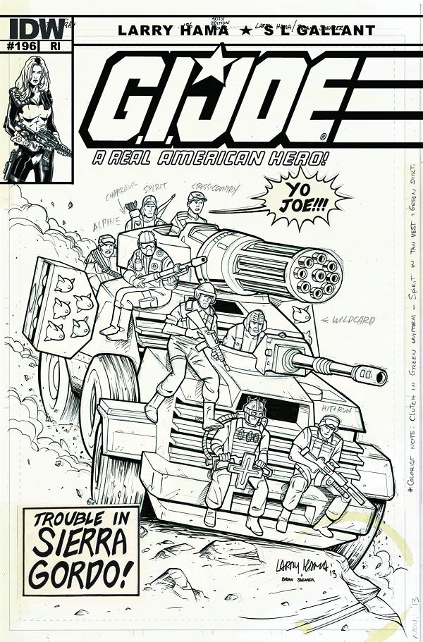 G.I. Joe: A Real American Hero #196  cover