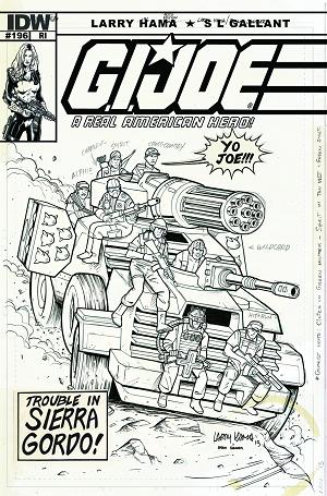 G.I. Joe: A Real American Hero #196  cover