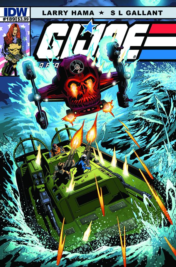 G.I. Joe: A Real American Hero #189 cover by SL Galant