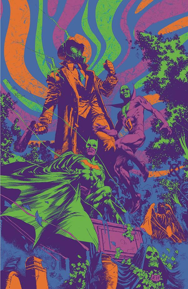 Knight Terrors #2 CVR D REIS DARKEST HOUR NEON INK CS cover