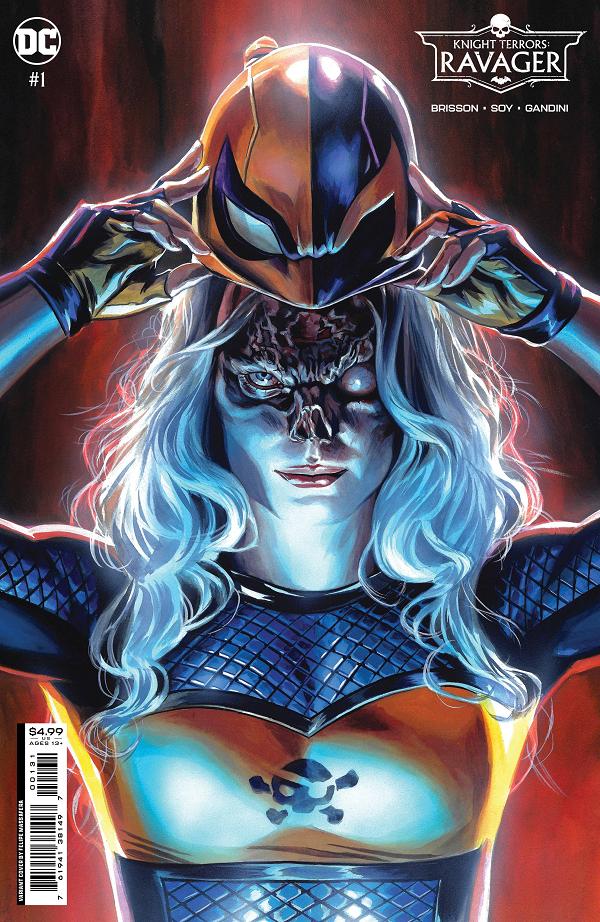 Knight Terrors Ravager #1 variant cover