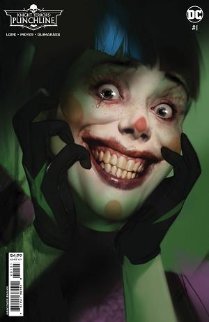 Knight Terrors Punchline #1 CVR B (OF 2) CVR B BEN OLIVER CS cover
