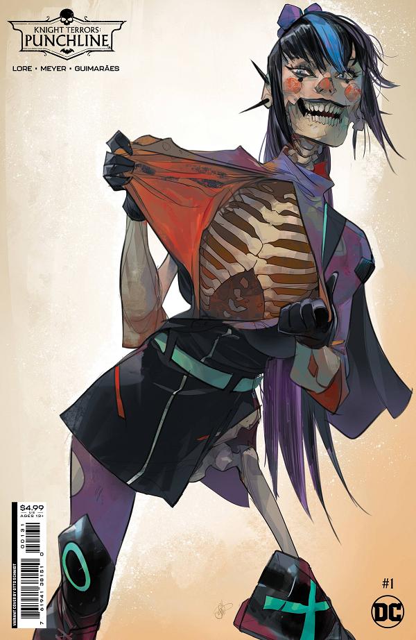 Knight Terrors Punchline #1 CVR C (OF 2) CVR C OTTO SCHMIDT CS cover