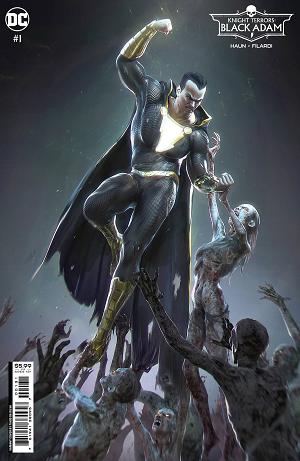 Knight Terrors Black Adam #1 CVR C (OF 2) CVR C DA SILVA CS cover