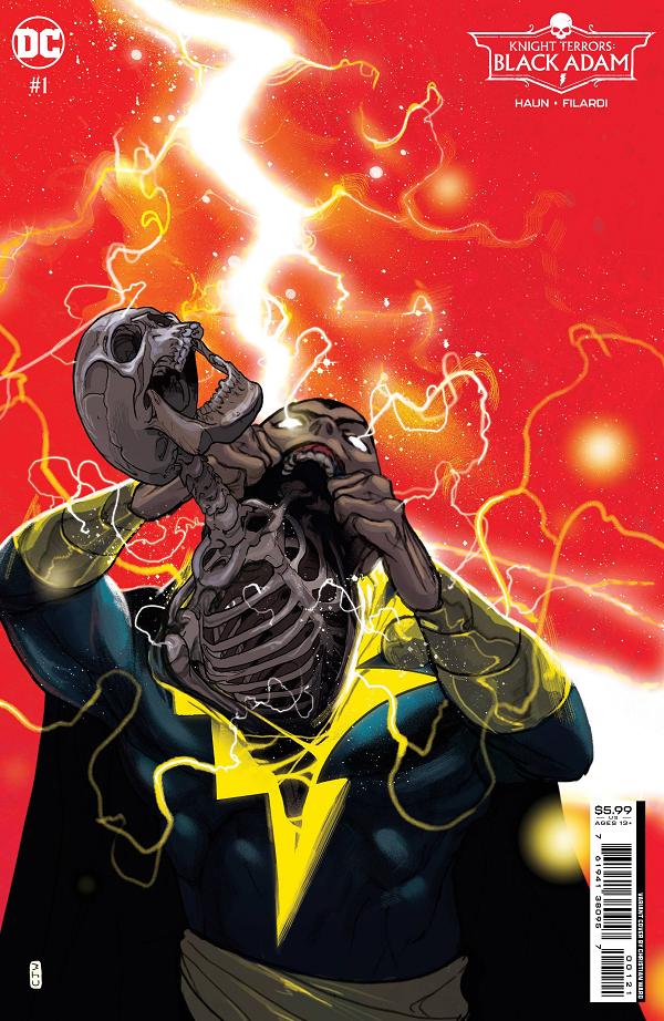 Knight Terrors Black Adam #1 CVR B (OF 2) CVR B WARD CS cover
