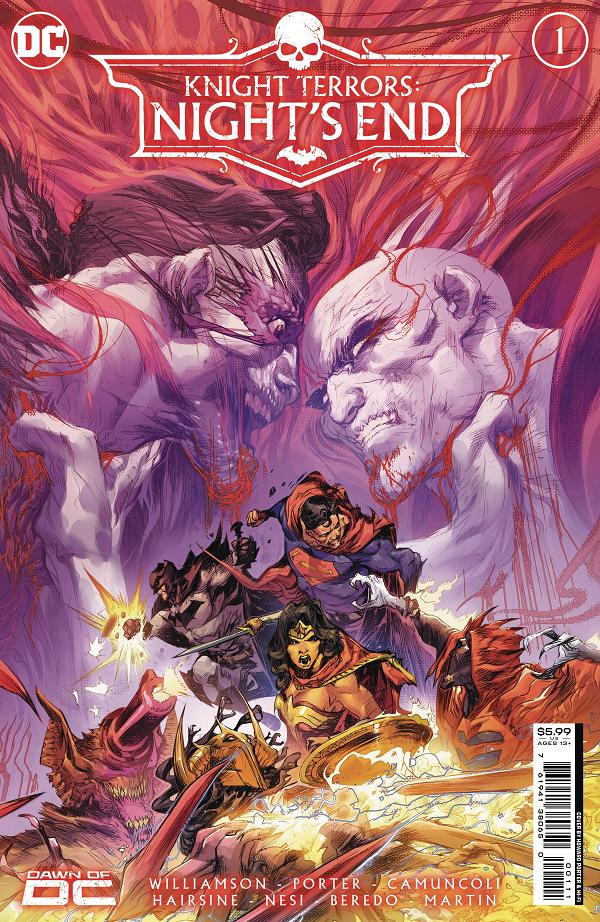 Knight Terrors Nights End #1 CVR A HOWARD PORTER cover