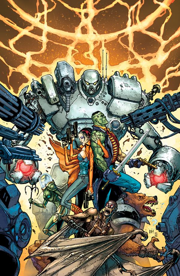 Flashpoint Frankenstein Creatures Of Unknown #3  cover