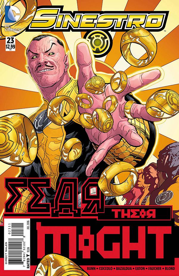 Sinestro #23  cover