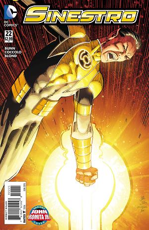 Sinestro #22 ROMITA cover