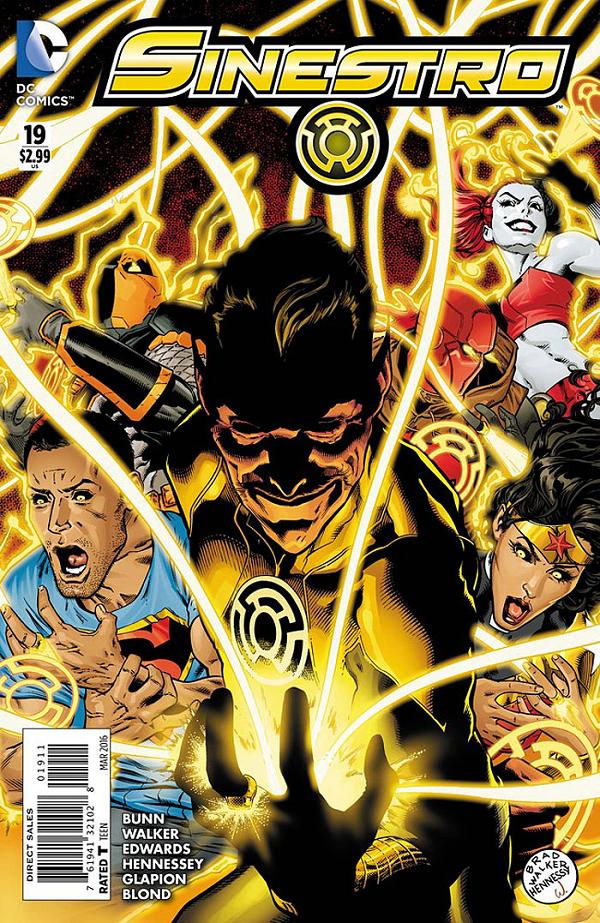 Sinestro #19  cover