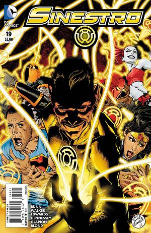 Sinestro #19 cover