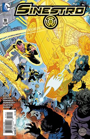 Sinestro #18 cover
