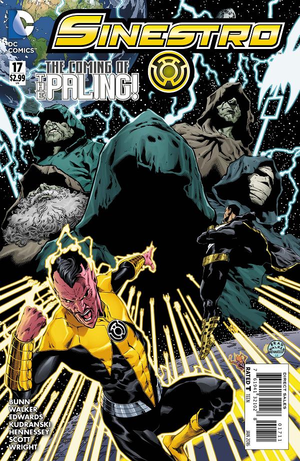 Sinestro #17 cover