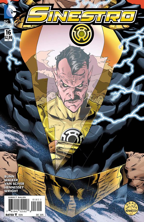 Sinestro #16  cover