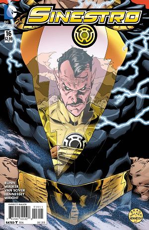 Sinestro #16 cover