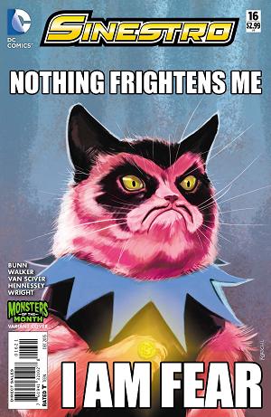 Sinestro #16 MONSTERS cover