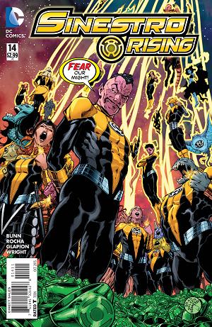 Sinestro #14 cover