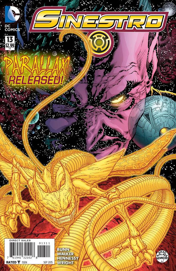 Sinestro #13  cover