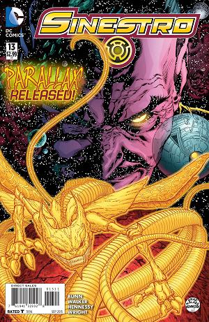 Sinestro #13 cover