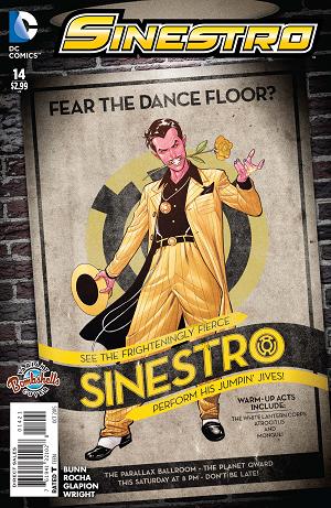 Sinestro #14 BOMBSHELLS cover