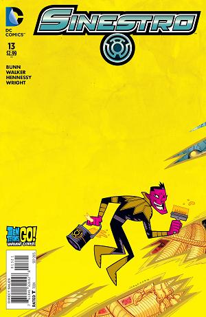 Sinestro #13 TEEN TITANS GO cover