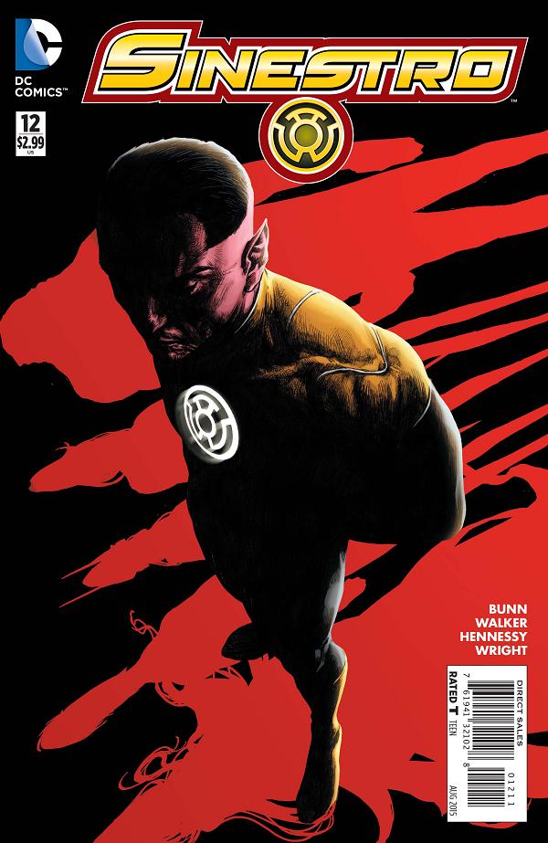 Sinestro #12  cover