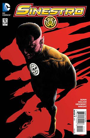 Sinestro #12 cover