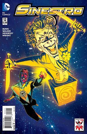 Sinestro #12 THE JOKER cover