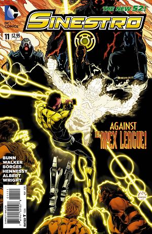 Sinestro #11 cover