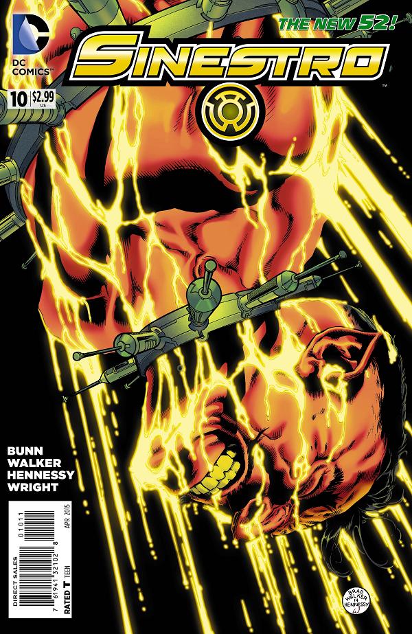 Sinestro #10  cover