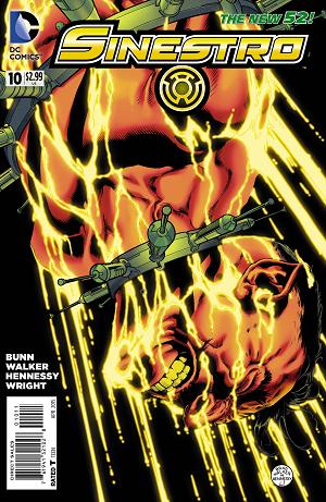 Sinestro #10 cover