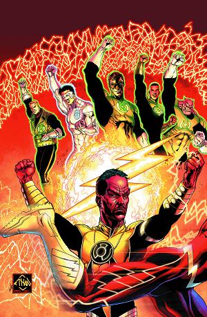 Sinestro #9 FLASH 75 cover