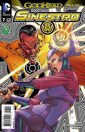 Sinestro #7 cover