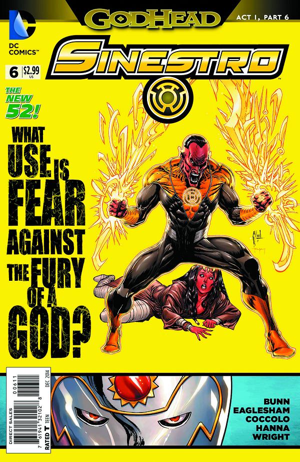 Sinestro #6  cover