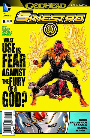 Sinestro #6 cover